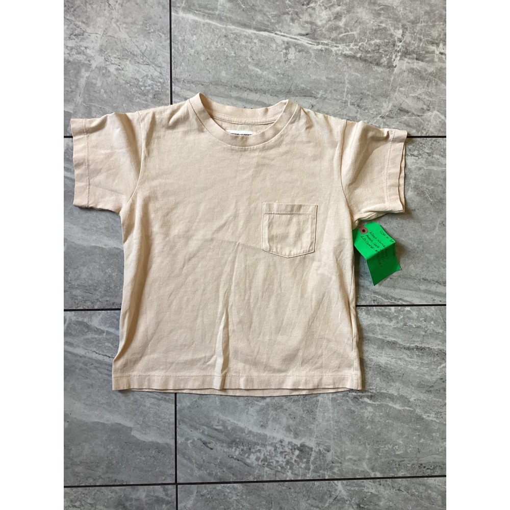 Citizens of Humanity Sunset Peach Pocket Tee Short Sleeve Crewneck Top F10341 S